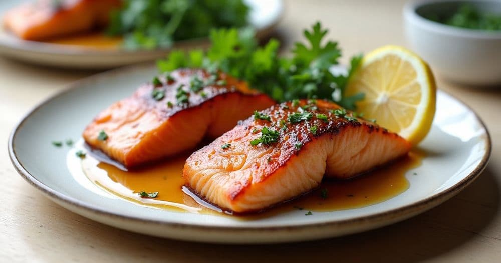Honey Garlic Salmon